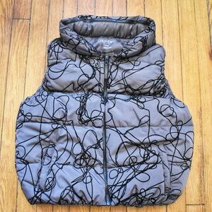 Calvin Klein Performance Abstract Puffer Vest